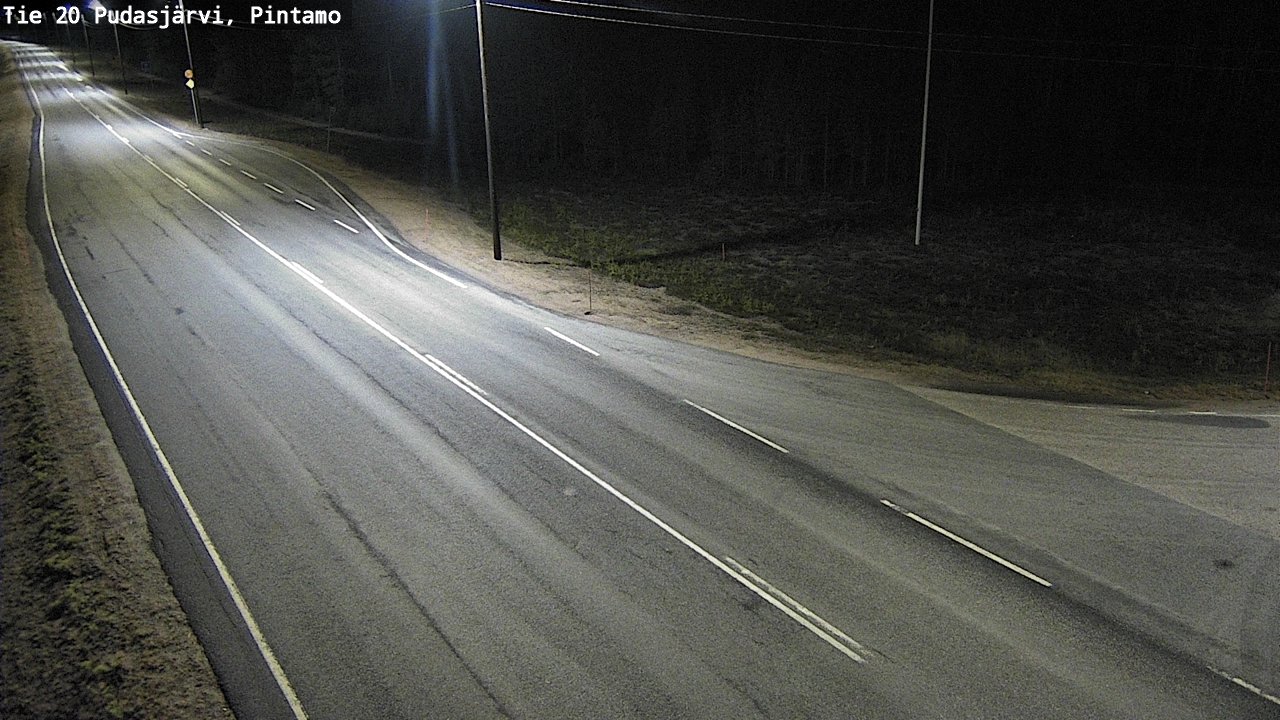 Kelikamerat Kuva Tie 20 Pudasjärvi, Pintamo, Pudasjärvi, Pohjois-Pohjanmaa