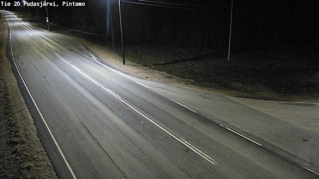 Kelikamerat Kuva Tie 20 Pudasjärvi, Pintamo, Pudasjärvi, Pohjois-Pohjanmaa