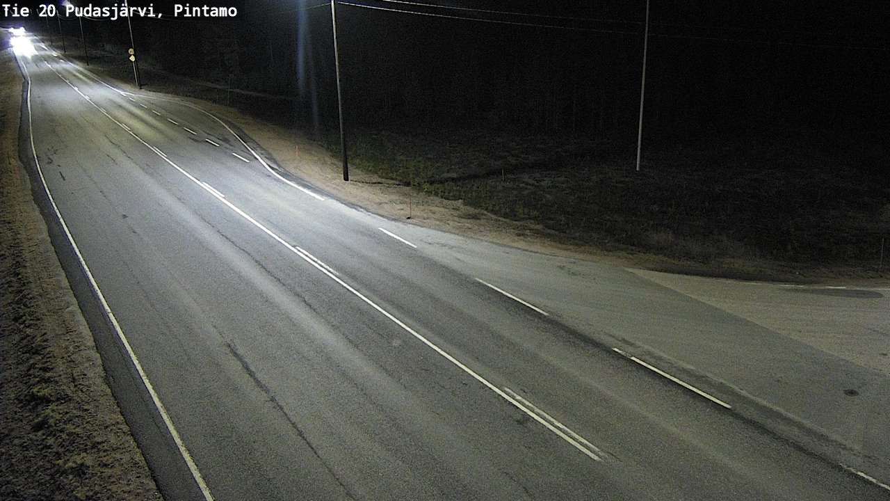 Kelikamerat Kuva Tie 20 Pudasjärvi, Pintamo, Pudasjärvi, Pohjois-Pohjanmaa