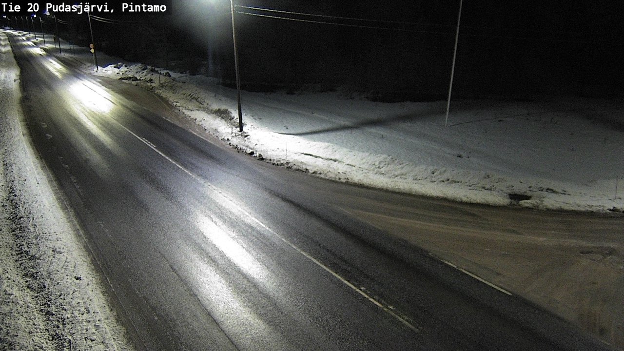 Kelikamerat Kuva Tie 20 Pudasjärvi, Pintamo, Pudasjärvi, Pohjois-Pohjanmaa
