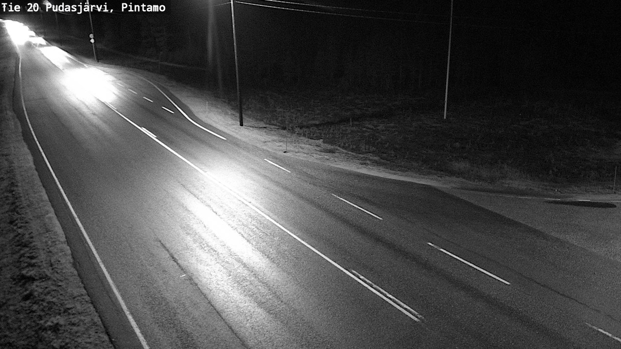 Kelikamerat Kuva Tie 20 Pudasjärvi, Pintamo, Pudasjärvi, Pohjois-Pohjanmaa
