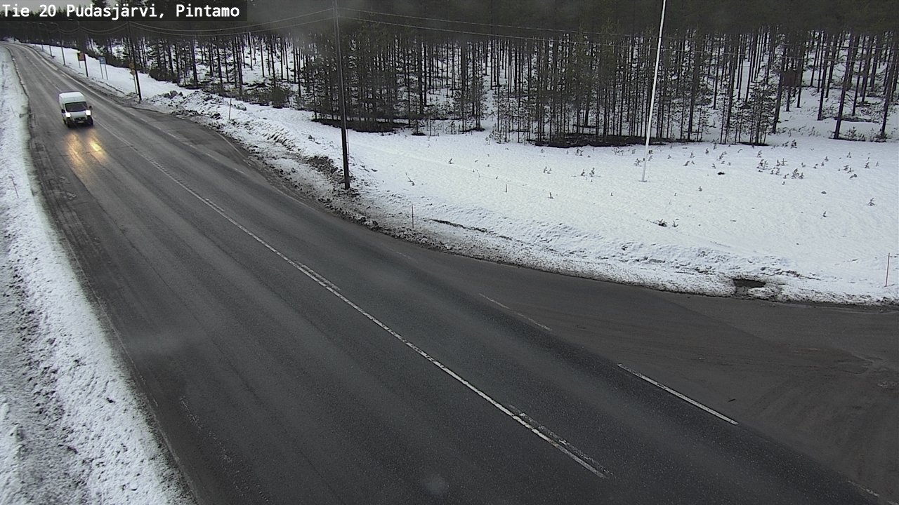 Kelikamerat Kuva Tie 20 Pudasjärvi, Pintamo, Pudasjärvi, Pohjois-Pohjanmaa