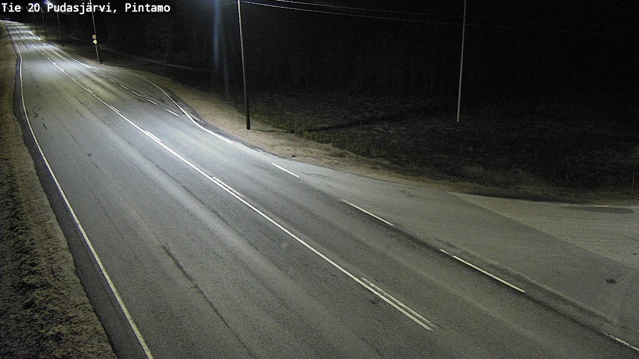 Kelikamerat Kuva Tie 20 Pudasjärvi, Pintamo, Pudasjärvi, Pohjois-Pohjanmaa
