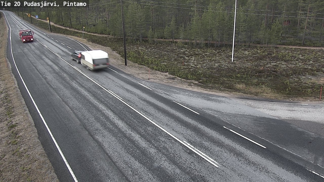 Kelikamerat Kuva Tie 20 Pudasjärvi, Pintamo, Pudasjärvi, Pohjois-Pohjanmaa