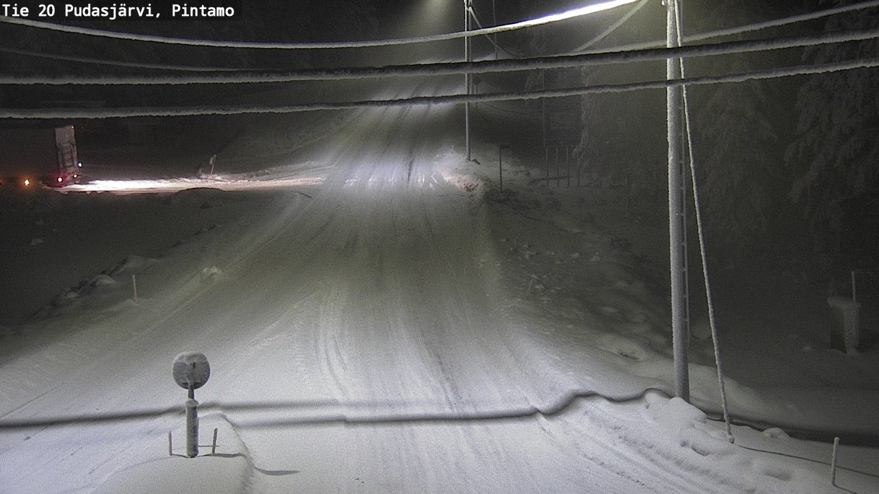 Kelikamerat Kuva Tie 20 Pudasjärvi, Pintamo, Pudasjärvi, Pohjois-Pohjanmaa