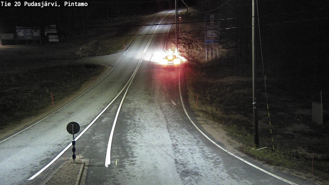 Kelikamerat Kuva Tie 20 Pudasjärvi, Pintamo, Pudasjärvi, Pohjois-Pohjanmaa