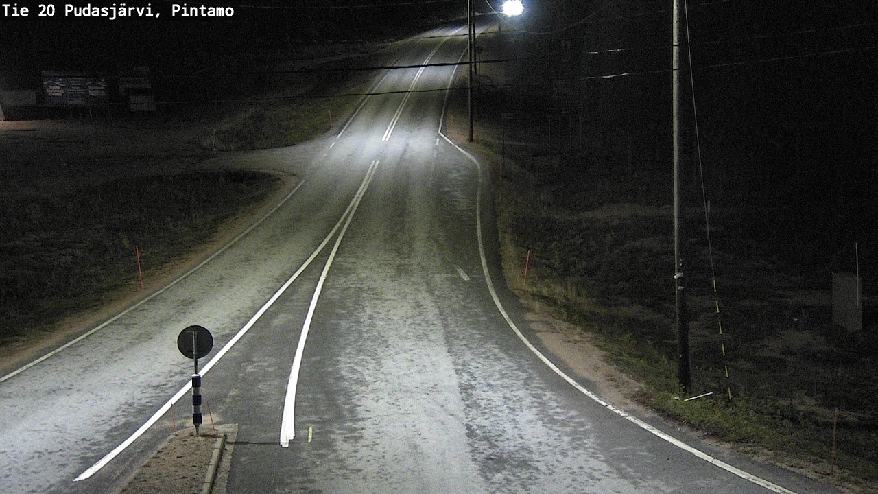 Kelikamerat Kuva Tie 20 Pudasjärvi, Pintamo, Pudasjärvi, Pohjois-Pohjanmaa