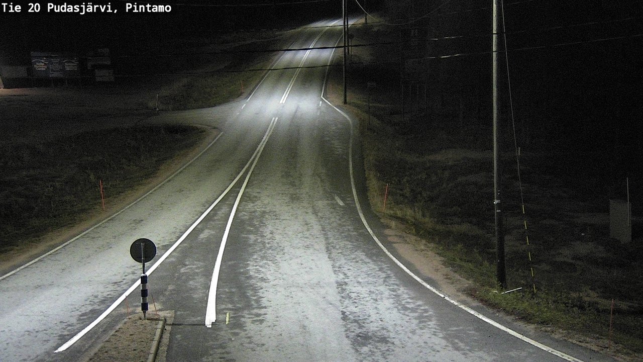 Kelikamerat Kuva Tie 20 Pudasjärvi, Pintamo, Pudasjärvi, Pohjois-Pohjanmaa