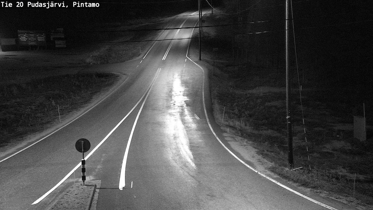 Kelikamerat Kuva Tie 20 Pudasjärvi, Pintamo, Pudasjärvi, Pohjois-Pohjanmaa