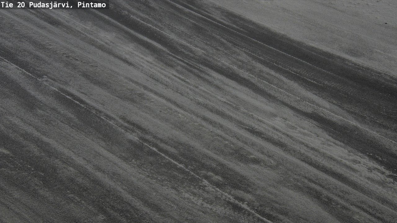 Weather Camera Image Väg 20 Pudasjärvi, Pintamo, Pudasjärvi, Pohjois-Pohjanmaa