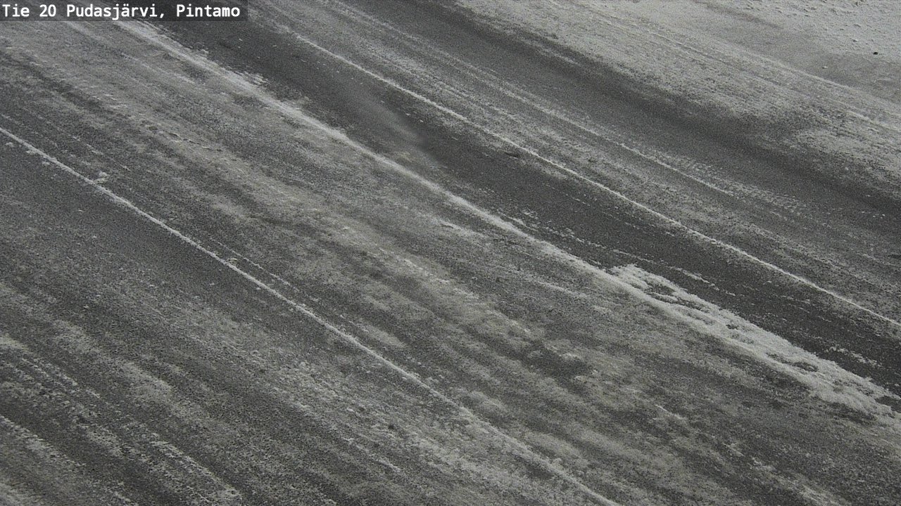 Weather Camera Image Väg 20 Pudasjärvi, Pintamo, Pudasjärvi, Pohjois-Pohjanmaa