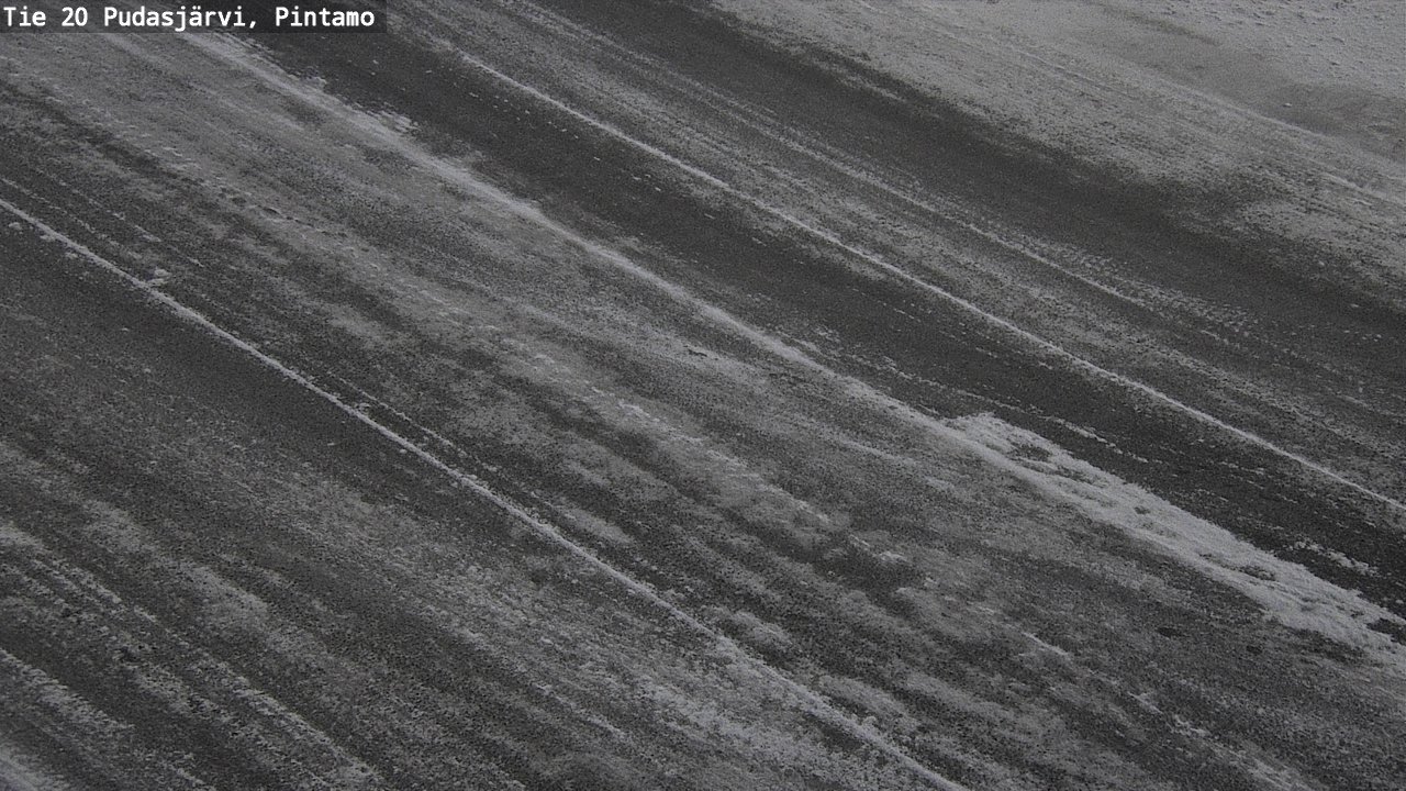 Weather Camera Image Väg 20 Pudasjärvi, Pintamo, Pudasjärvi, Pohjois-Pohjanmaa