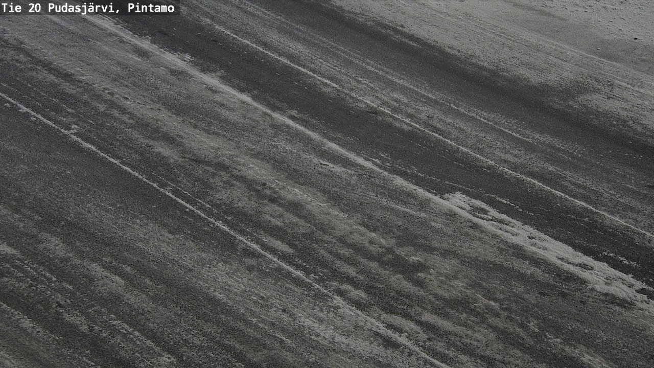 Weather Camera Image Väg 20 Pudasjärvi, Pintamo, Pudasjärvi, Pohjois-Pohjanmaa