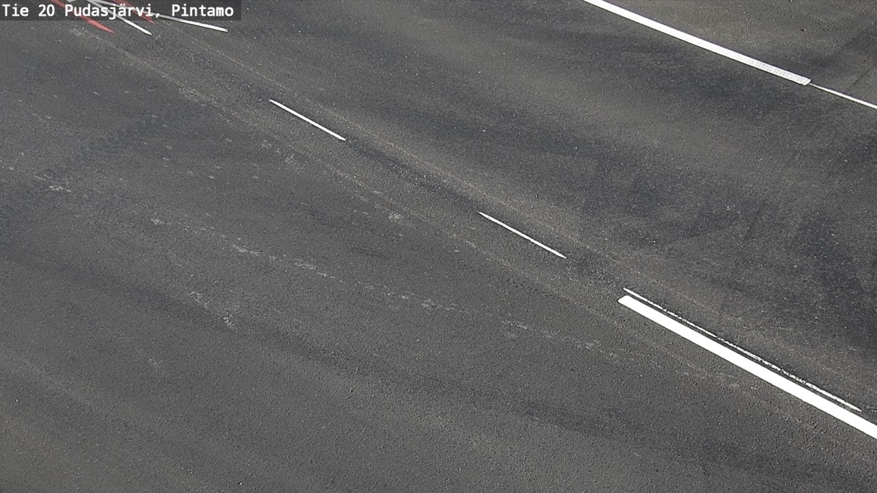 Weather Camera Image Väg 20 Pudasjärvi, Pintamo, Pudasjärvi, Pohjois-Pohjanmaa