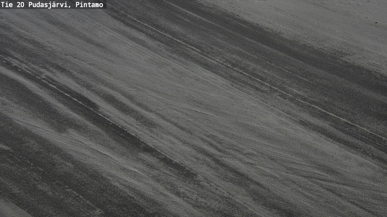 Weather Camera Image Väg 20 Pudasjärvi, Pintamo, Pudasjärvi, Pohjois-Pohjanmaa
