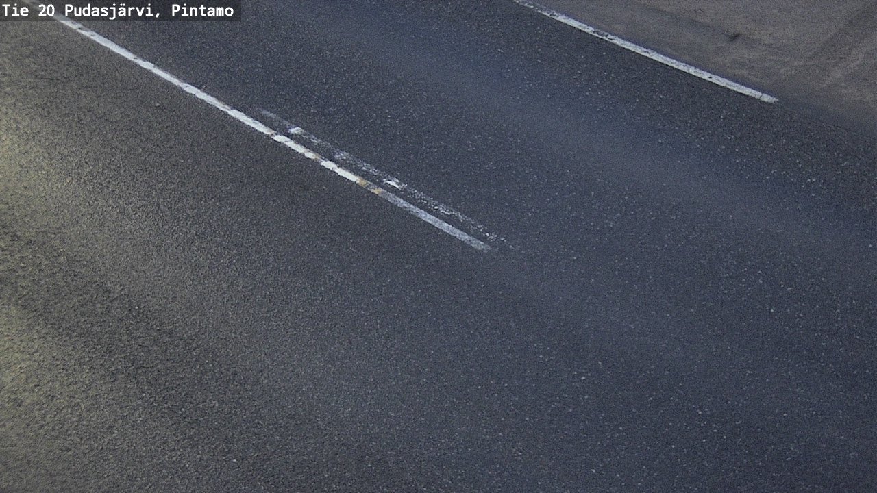 Kelikamerat Kuva Tie 20 Pudasjärvi, Pintamo, Pudasjärvi, Pohjois-Pohjanmaa