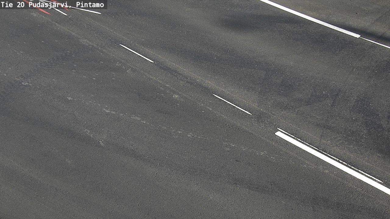 Weather Camera Image Väg 20 Pudasjärvi, Pintamo, Pudasjärvi, Pohjois-Pohjanmaa