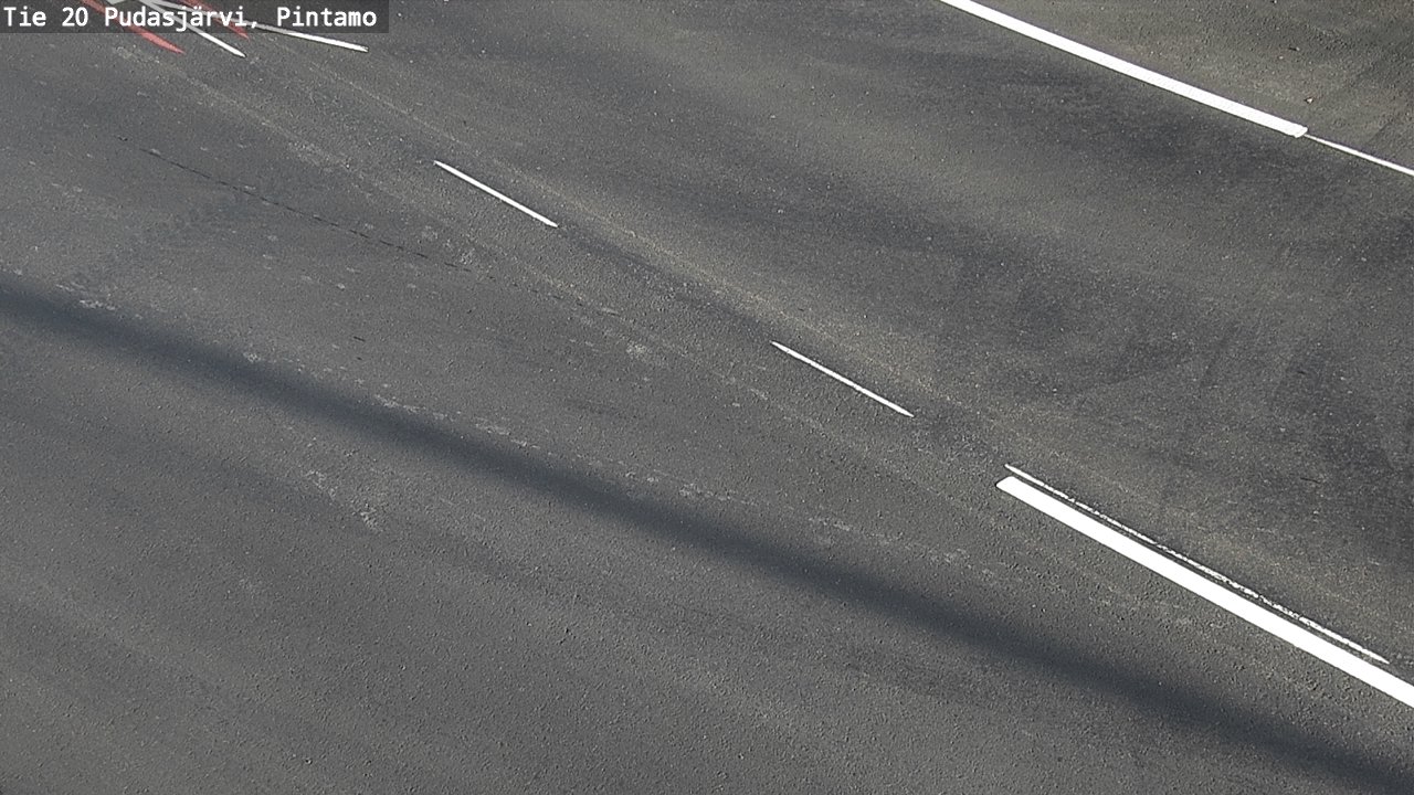 Weather Camera Image Väg 20 Pudasjärvi, Pintamo, Pudasjärvi, Pohjois-Pohjanmaa