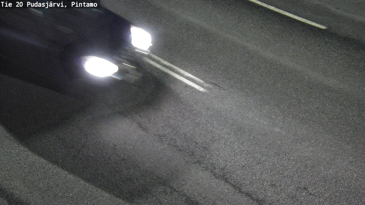 Kelikamerat Kuva Tie 20 Pudasjärvi, Pintamo, Pudasjärvi, Pohjois-Pohjanmaa