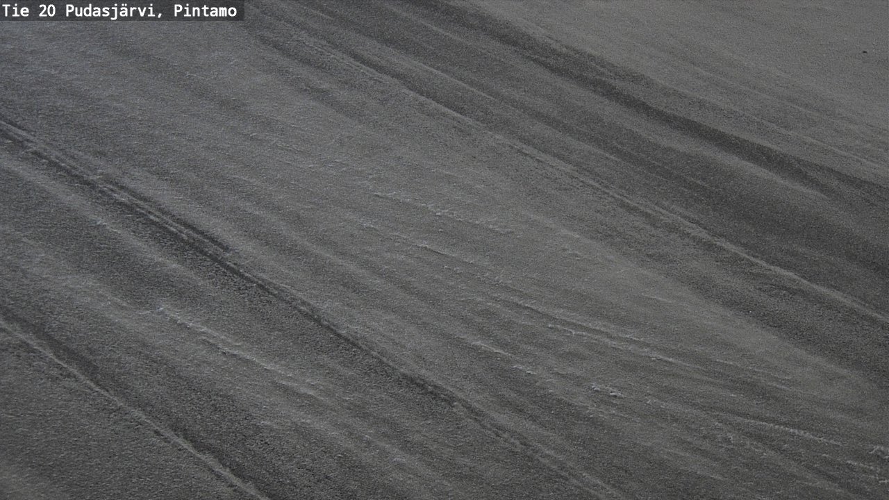Weather Camera Image Väg 20 Pudasjärvi, Pintamo, Pudasjärvi, Pohjois-Pohjanmaa