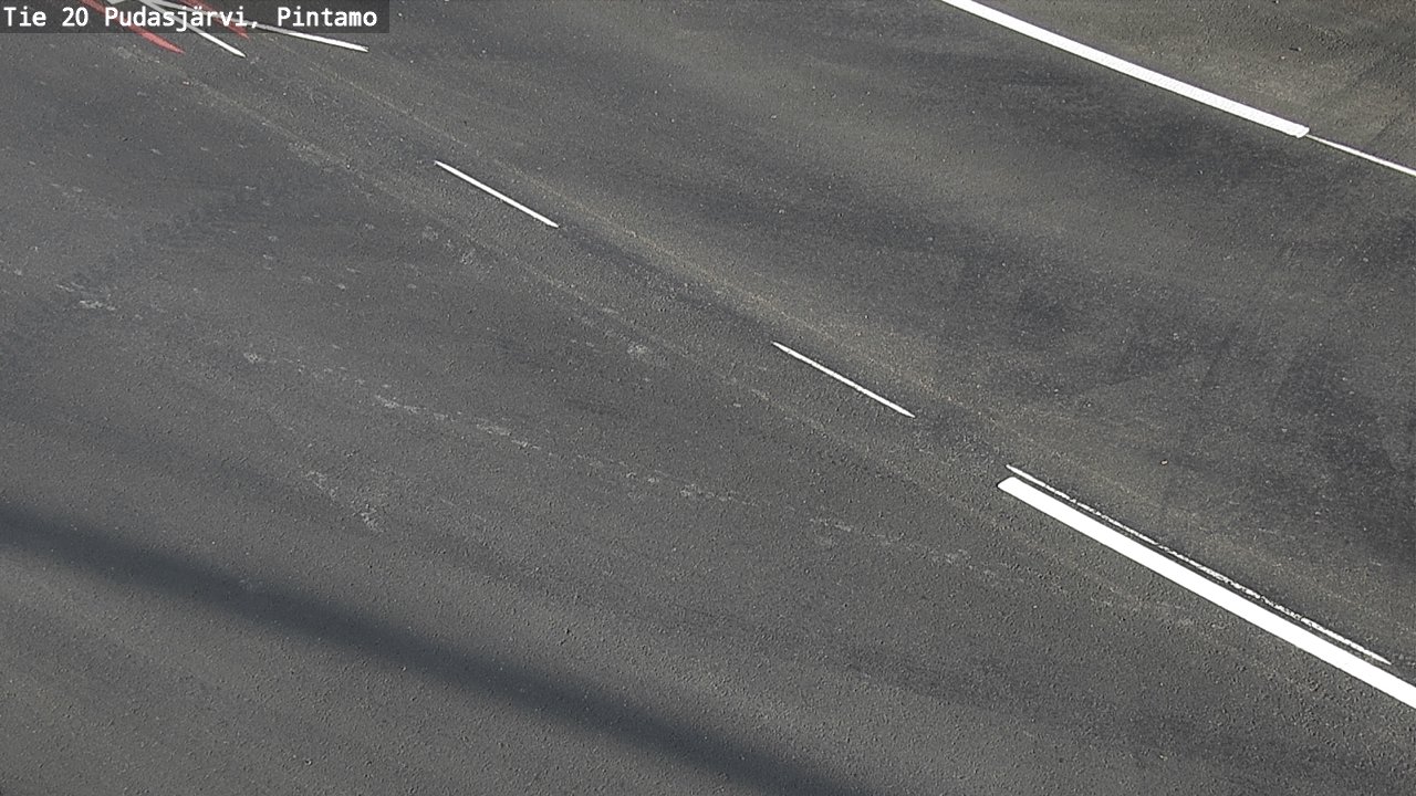Weather Camera Image Väg 20 Pudasjärvi, Pintamo, Pudasjärvi, Pohjois-Pohjanmaa