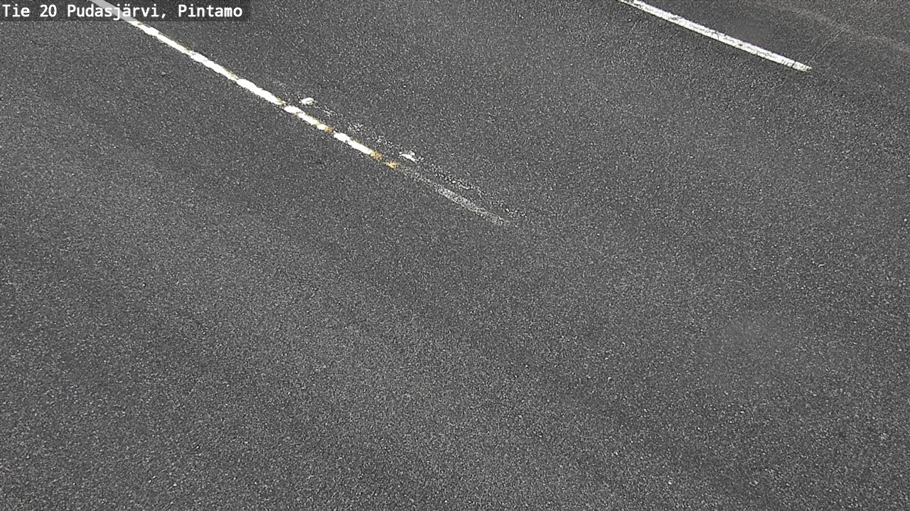 Weather Camera Image Väg 20 Pudasjärvi, Pintamo, Pudasjärvi, Pohjois-Pohjanmaa
