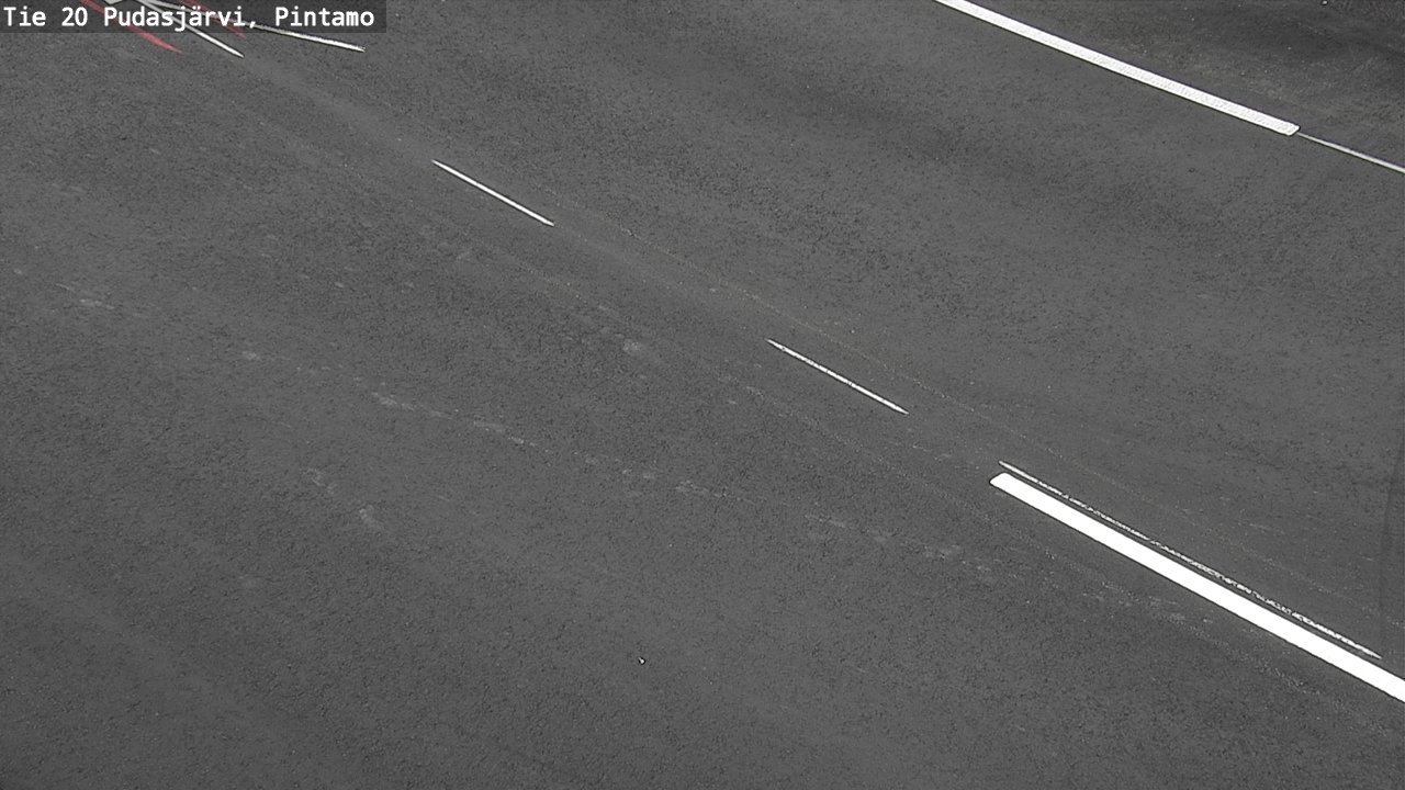 Weather Camera Image Väg 20 Pudasjärvi, Pintamo, Pudasjärvi, Pohjois-Pohjanmaa