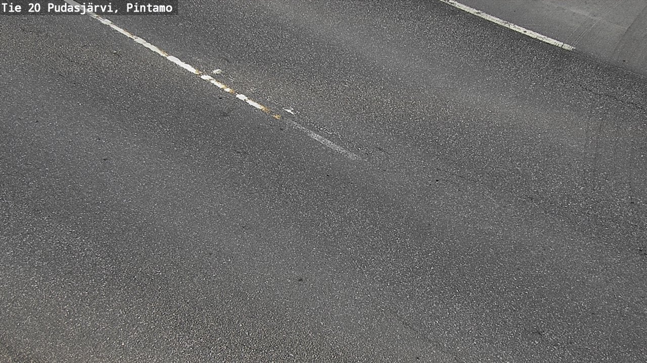 Weather Camera Image Väg 20 Pudasjärvi, Pintamo, Pudasjärvi, Pohjois-Pohjanmaa