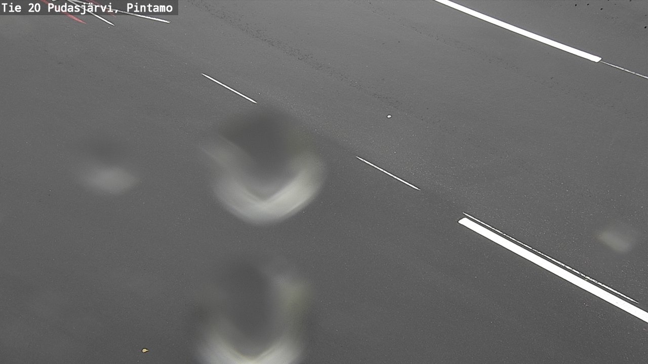 Weather Camera Image Road 20 Pudasjärvi, Pintamo, Pudasjärvi, Pohjois-Pohjanmaa