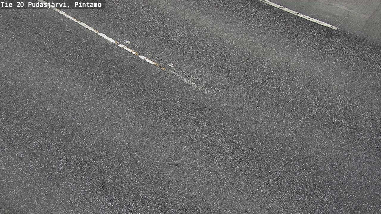Weather Camera Image Väg 20 Pudasjärvi, Pintamo, Pudasjärvi, Pohjois-Pohjanmaa
