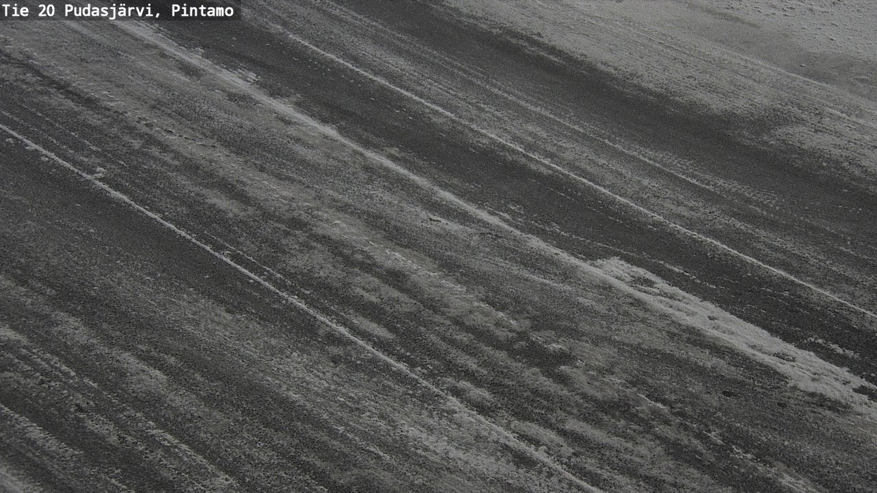 Weather Camera Image Väg 20 Pudasjärvi, Pintamo, Pudasjärvi, Pohjois-Pohjanmaa