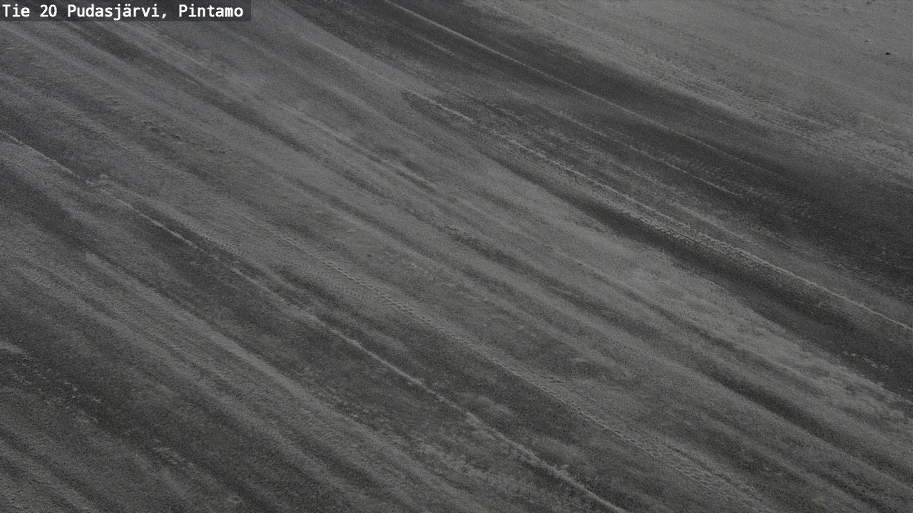 Weather Camera Image Väg 20 Pudasjärvi, Pintamo, Pudasjärvi, Pohjois-Pohjanmaa