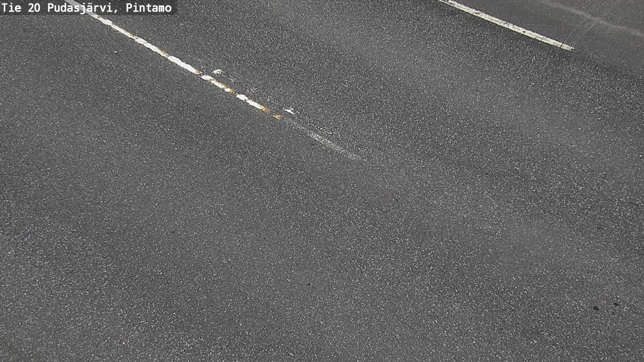 Weather Camera Image Väg 20 Pudasjärvi, Pintamo, Pudasjärvi, Pohjois-Pohjanmaa