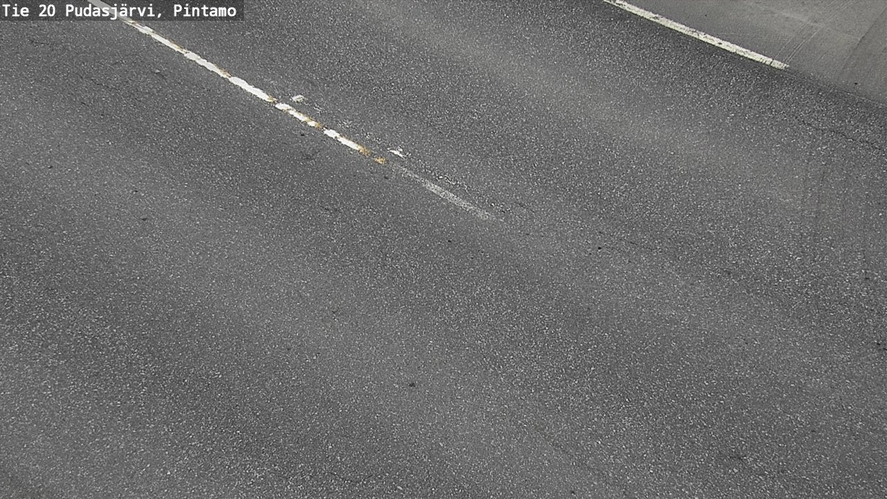 Weather Camera Image Väg 20 Pudasjärvi, Pintamo, Pudasjärvi, Pohjois-Pohjanmaa