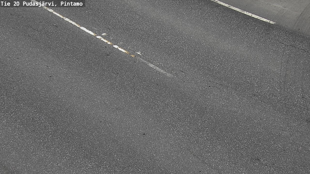 Weather Camera Image Väg 20 Pudasjärvi, Pintamo, Pudasjärvi, Pohjois-Pohjanmaa
