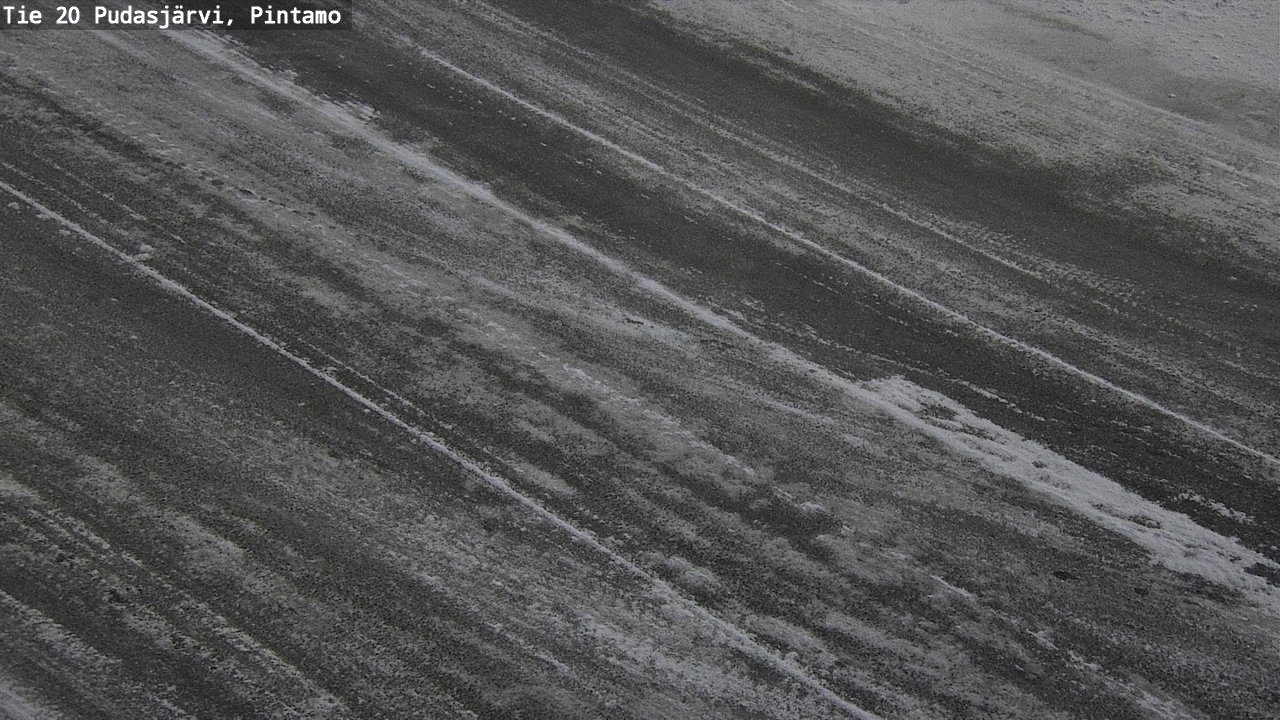 Weather Camera Image Väg 20 Pudasjärvi, Pintamo, Pudasjärvi, Pohjois-Pohjanmaa
