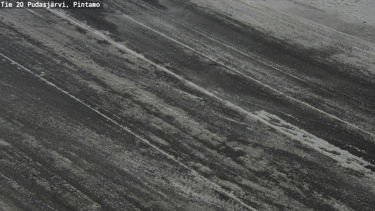 Weather Camera Image Väg 20 Pudasjärvi, Pintamo, Pudasjärvi, Pohjois-Pohjanmaa
