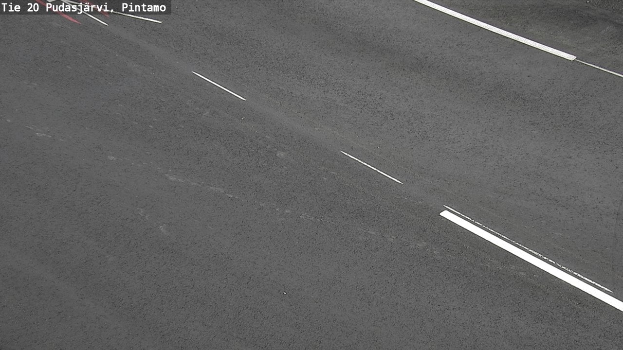 Weather Camera Image Väg 20 Pudasjärvi, Pintamo, Pudasjärvi, Pohjois-Pohjanmaa