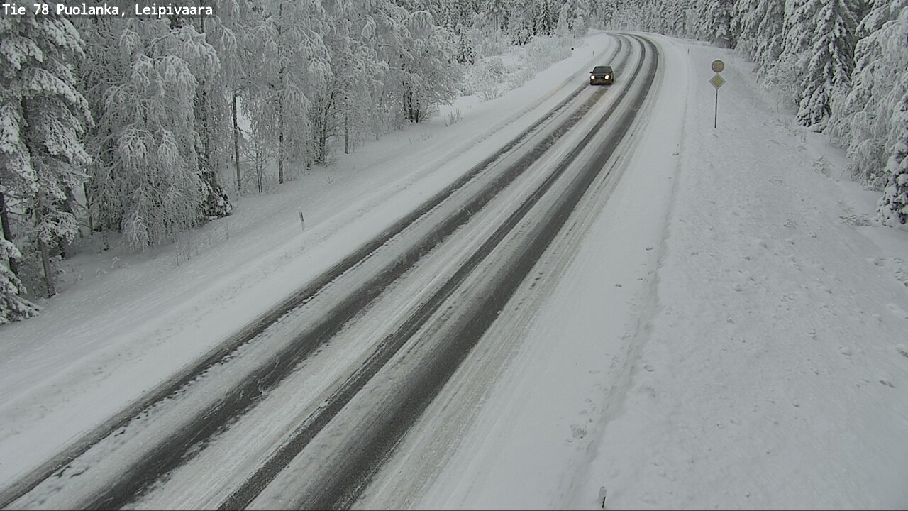 Kelikamerat Kuva Tie 78 Puolanka, Leipivaara, Puolanka, Kainuu