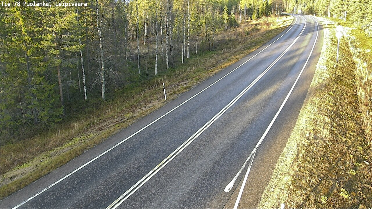 Kelikamerat Kuva Tie 78 Puolanka, Leipivaara, Puolanka, Kainuu