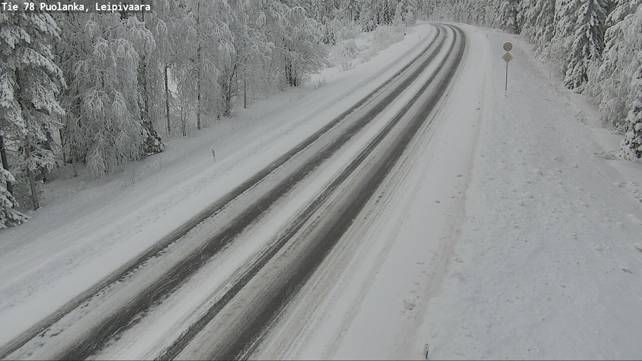 Kelikamerat Kuva Tie 78 Puolanka, Leipivaara, Puolanka, Kainuu