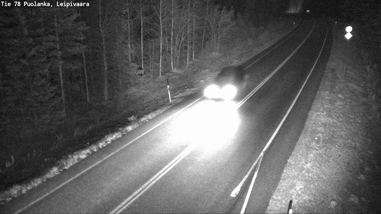 Kelikamerat Kuva Tie 78 Puolanka, Leipivaara, Puolanka, Kainuu