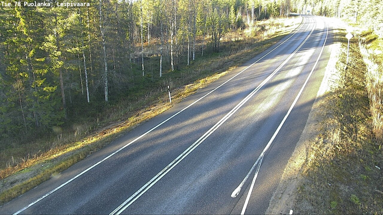 Kelikamerat Kuva Tie 78 Puolanka, Leipivaara, Puolanka, Kainuu