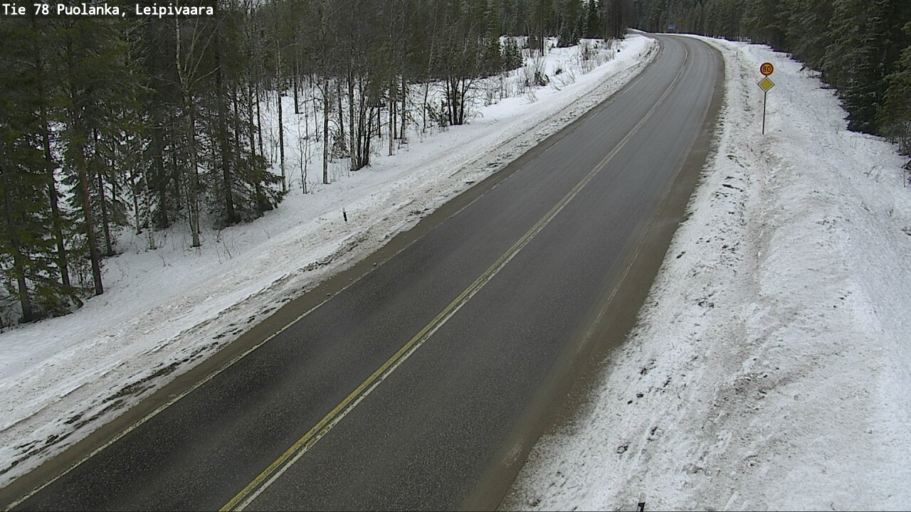 Kelikamerat Kuva Tie 78 Puolanka, Leipivaara, Puolanka, Kainuu