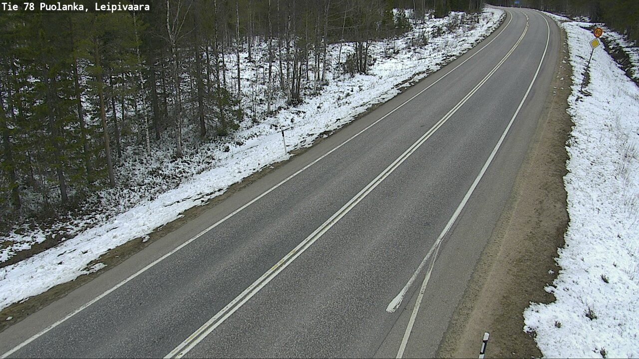 Kelikamerat Kuva Tie 78 Puolanka, Leipivaara, Puolanka, Kainuu