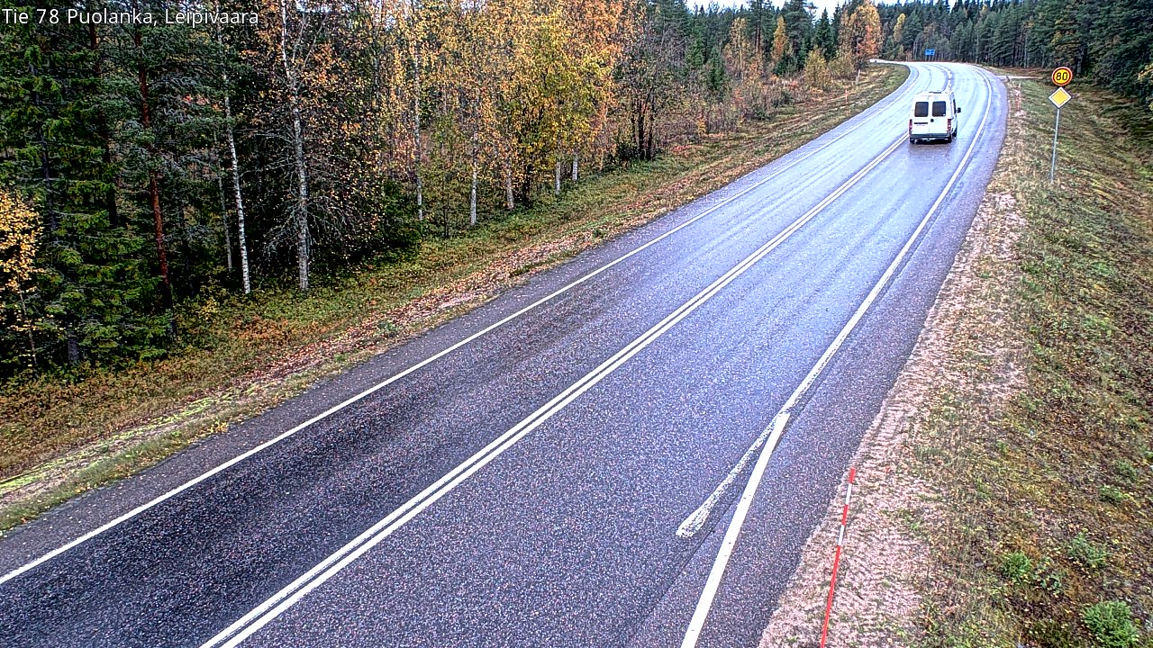 Kelikamerat Kuva Tie 78 Puolanka, Leipivaara, Puolanka, Kainuu