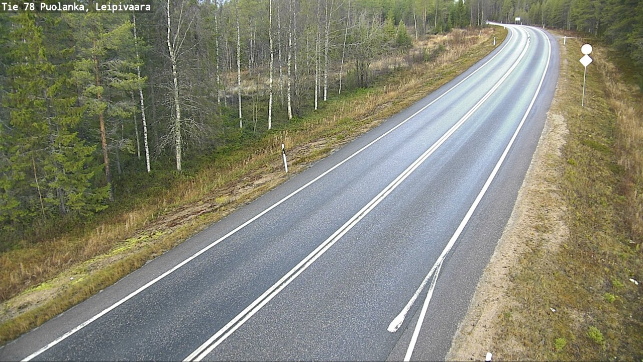 Kelikamerat Kuva Tie 78 Puolanka, Leipivaara, Puolanka, Kainuu