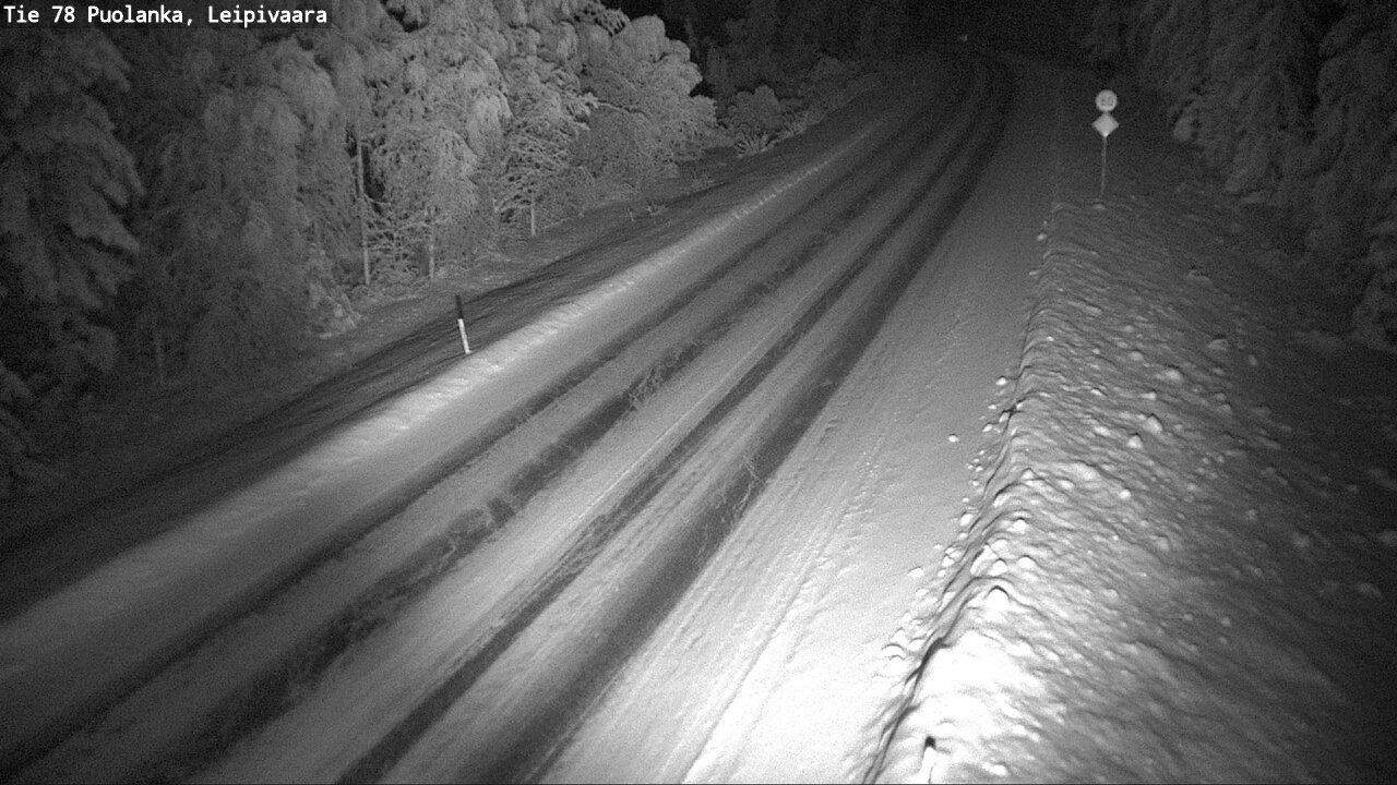 Kelikamerat Kuva Tie 78 Puolanka, Leipivaara, Puolanka, Kainuu