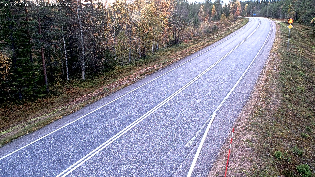 Kelikamerat Kuva Tie 78 Puolanka, Leipivaara, Puolanka, Kainuu