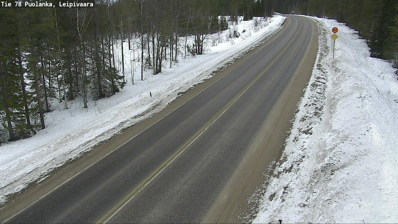 Kelikamerat Kuva Tie 78 Puolanka, Leipivaara, Puolanka, Kainuu